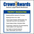 9.5" Silver Dairy Cow Trophy Awards