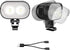 SEVENKA 2 LED Headlights for Shoes, Flashlight Attachment for Shoes, Lights Accessories