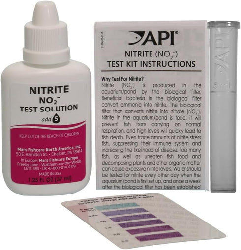 API NITRITE TEST KIT for Freshwater and Saltwater Aquariums, 180-Test