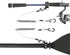PS1 Heavy Duty Kayak Paddle Leash, Retractable Fishing Rod Tether with 5.9" Belt, 2 Pack