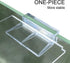 OIIKI 6 PCS Clear Acrylic Aquarium Glass Cover Clip, Support Holder for Fish Tank Lid Clamps