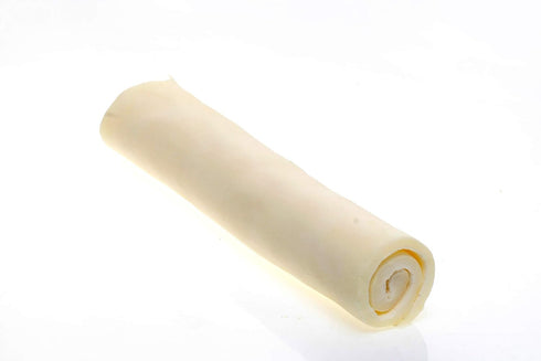 Premium Extra Thick Retriever Rolls 7-8 Inches (20 Pack) - 100% Natural, Single Sheet Rawhide Chews