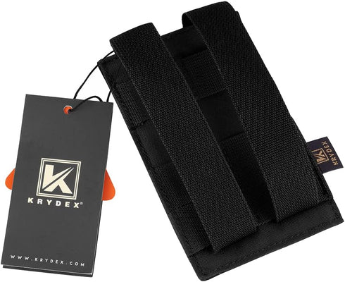 KRYDEX Molle 5.56mm Magazine Pouch, Single/Double/Triple Speed Mag Pouches
