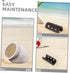 2pcs Beaupretty Aquarium Shrimp Breeding Cave and Betta Fish Tank Hideout Pottery Shelter, Small White Ceramic Spawning