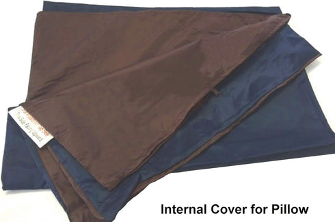 Dogbed4less Waterproof/Water Resistant Zipper Internal Pet Dog Bed Cover for Extra Large 47"X29" Pillow Bed - 51"x33"