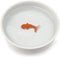 Suck UK | Ceramic Cat Bowl | Cat Bowls for Water with 3D Fish | Cat Feeding & Watering Supplies | Interactive Cat Water Bowl for Adult Cats Or Kittens | Novelty Cat Gifts & Gifts for Cat Lovers White