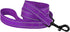CollarDirect Nylon Dog Leash 5ft for Daily Outdoor Walking Running Training Heavy Duty Reflective Pet Leashes for Large, Medium & Small Dogs (L, Purple)