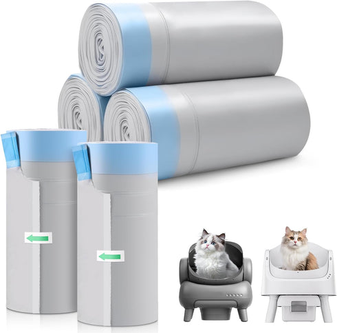 AWoHH 150 Count Automatic Cat Litter Box Bags for Petpivot Autoscooper 11/12 NeakasaM1