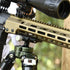 SHINEWEE 2-Slot Arca Dovetail Rail for M-LOK System Quick-Release Tripod Mount Adapter | Compatible with Arca-Swiss/RRS