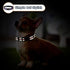 3 Pieces Adjustable Reflective Dog Collars, Quick Release Nylon Dog Collars for Dogs