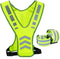 Reflective Running Vest Gear with Pocket for Women, Men, Kids, Safety Reflective Vest Bands for Night Cycling, Walking,