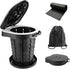 imodomio Retractable Portable Toilet Camping Toilet - Adjustable Height Camp Toilet Portable