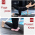 Yoga Knee Guards (Set of 2) - Accessories for Fitness, Travel, Meditation, Kneeling, Balance, Pilates