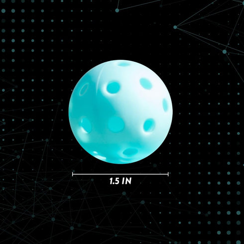 Bandit Sports Mini Popper Plastic Baseballs, Made of Impact-Resistant and Rebounding Material, Perfect Practice