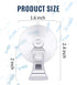 Jetec 8 Pieces Fish Seaweed Clip, Plant Suction Cup with Clip Feed Holder for Aquarium Fish Tank Accessories