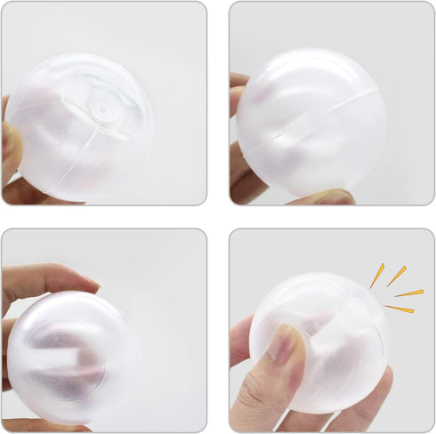 WishLotus 10pcs 35mm Plastic Squeakers for Dog Toys, Toy Noise Maker Insert Replacement for Pet Supply