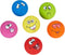 Squeaky Dog Toys, Funny Face Chewing Latex Rubber Fetch Play Balls for Puppy Small Medium Pet Dog (6PCS)