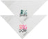 Realeaf Big Brother Big Sister Dog Bandanas Pet Scarf for Medium and Large Dogs New Baby Announcement Pet Accessories