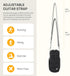 Telena Water Bottle Holder with Strap RFID Crossbody Bags for Women for Walking, Hiking, Cycling