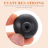 LUOZZY 20pcs Black Aquarium Suction Cup Clips, 25MM Holder Clamp for Fish Tank Accessories