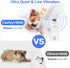 Casfuy Dog Nail Grinder with LED Light, Upgraded 2-Speed Electric Pet Nail Trimmer for All Dog Sizes