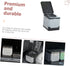 TOPPERFUN Portable Folding Toilet Compact Emergency Potty for Car Camping and Travel Lightweight for Outdoor Use