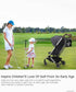 Tiga Golf Stroller Attachment - Enjoy Golf with Your Kids - Easy Installation - Universal Golf Club Holder - Ideal Golf