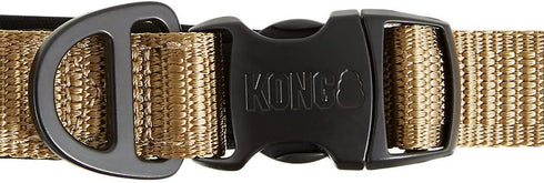 KONG Comfort Ultra Durable Traffic Leash, Padded Handle, Hands Free Quick Control, 6', Tan