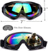 Peicees Pack of 4 Ski Goggles for Women Men Kids, Snow Sports Motorcycle Snowboard Goggles