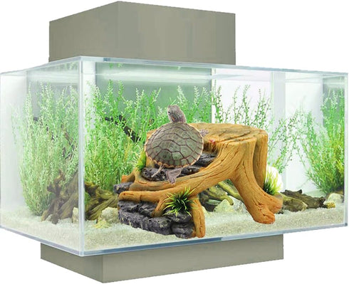 Turtle Basking Platform, Tortoise Resin Resting Ornament for Aquarium Turtle Tank Decorations