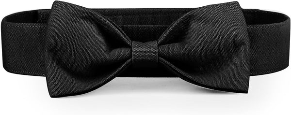 Segarty Dog Wedding Outfit - Adjustable Black Bowtie Collar for Extra Large Dogs, Durable Neck Tie Tuxedo for Formal