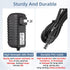Aquarium Light LED Power Adapter AC 100-240V DC 12V 2A Replacement Power Supply Converter with Indicator Light