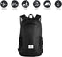 Naturehike 18L Lightweight Waterproof Hiking Backpack, Packable for Travel, Small Daypack for Adults, Black