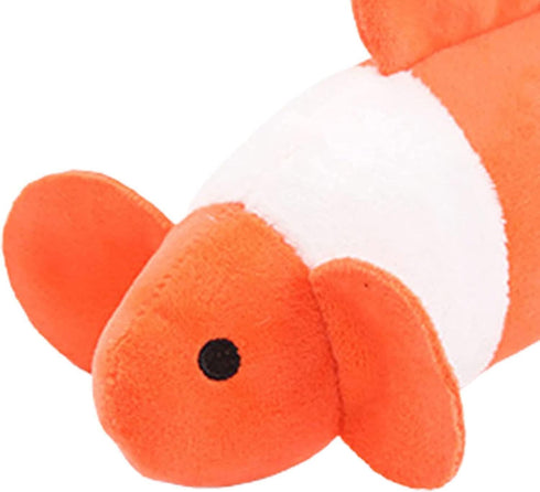 Red Crab Pet Toy, Durable Squeaky Dog Toys for Large, Medium, Small Dogs, Chew Toys, Stuffed Dog Toys