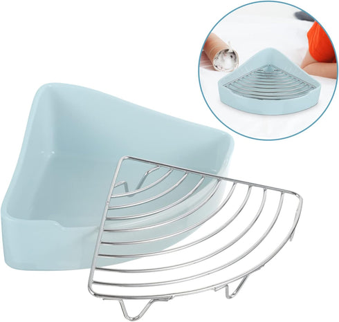 Chinchillas Litter Box Ceramic Triangle Potty for Small Pets Leak Design for Guinea Pigs Easy