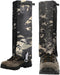 High-Performance Snake Gaiters, Waterproof Outdoor Leg Gaiters for Hiking, Hunting, and Snow Boots