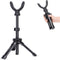 Portable Shooting Rest Tripod Rifle Stand for Range, 360 Rotation V Yoke