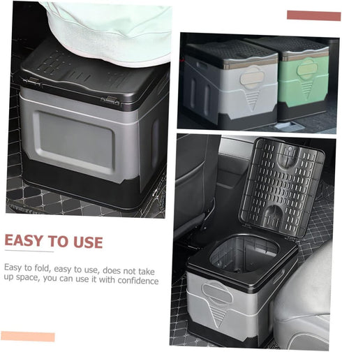 1-Person MAGICLULU Portable Folding Toilet for Adults Capacity Car and Camping Emergency Use Retractable Travel Potty