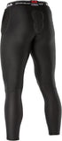 HEX Basketball 3/4 Tight with Hip & Tailbone Pads, Black, Size L