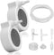 2 Pack Fish Tank Bubbler Air Stone, 2 Inch Ultra Silent Stones for Aquariums, Ideal for 2 to 30 Gallon Fish Tank