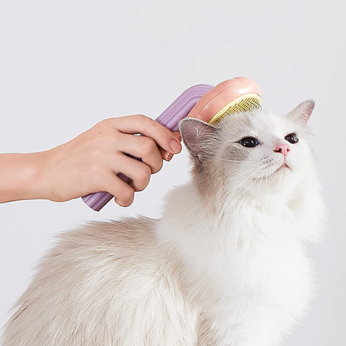 Self-Cleaning Pet Brush Grooming Comb for Cats and Dogs, Hair Shedding Tools for Tangled Hair