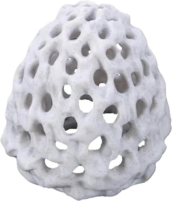 Bingche 3pcs Shrimp Dome Hiding Habitat Aquarium Beta Fish Tank Tunnel Hole Decoration