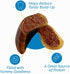 Filled Cow Hooves for Dogs, Stuffed Natural Beef Hoof Chews, Delicious Beef Flavor, Pack of 3 Count, Premium Brazilian