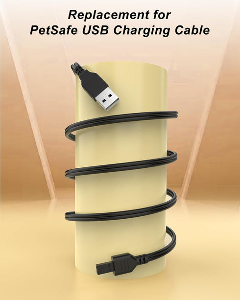VHBW Replacement USB Charger Cable for PetSafe Receiver Collar, Compatible with Multiple Models