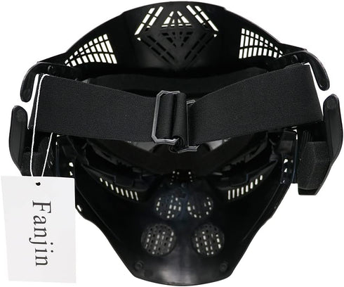 Paintball Mask, Airsoft Mask, Tactical Full Face Gear with Goggles, Impact Resistant for Outdoor Activities