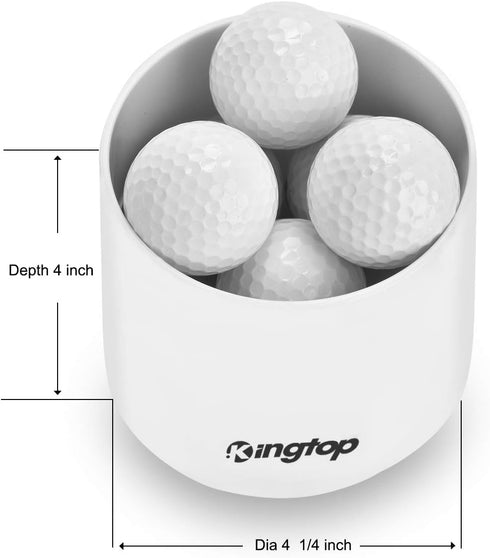 KINGTOP Golf Hole Cup, 4 Inches and 6 Inches Available, Fit PGA/USGA Regulations