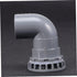 2pcs Aquarium Return Fitting Kit, Drain Connector for Fish Tank Water Supply Tube Drainage Part PVC Connector
