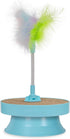 Catstages 2-in-1 Spring Cat Toy & Scratcher Combines Play and Self Grooming