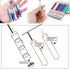 6 PCS Mini Keychain Laser Pointer - LED Flashlight Dog Cat Toy Remote Control