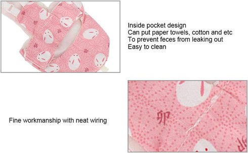 Pet Bird Diaper, Flying Costume Reusable Diapers Washable Parrot Bird Flight Suitable Clothes Parrot Nappy Cotton Pad